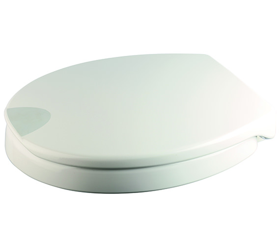 Croydex Raised White Urea Toilet Seat WL400522H