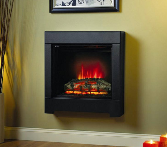 Be Modern Serena Outset Remote Control Electric Fire Black 92533