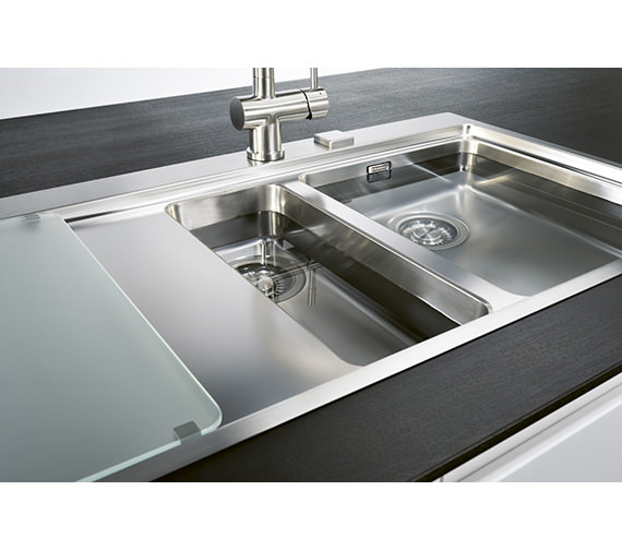 Franke Mythos MMX 251 SlimTop 1.5 Bowl Stainless Steel Inset Sink