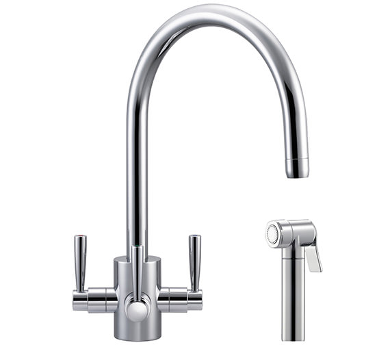 Franke FilterFlow Olympus Sink Mixer Tap With Hand Spray Chrome