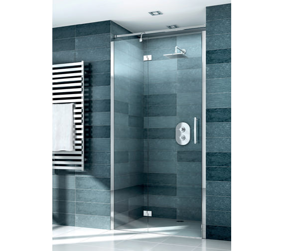 Manhattan Minimal Hinged Shower Door 900mm M8CL90MHDCL