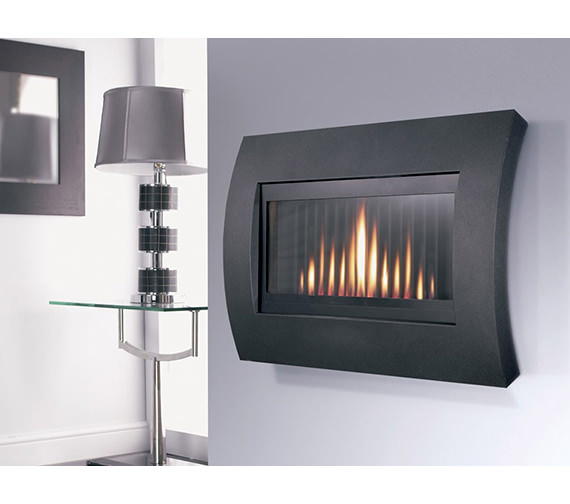 Flavel Curve Hole In The Wall Gas Fire Remote Control Black FCRR00RN