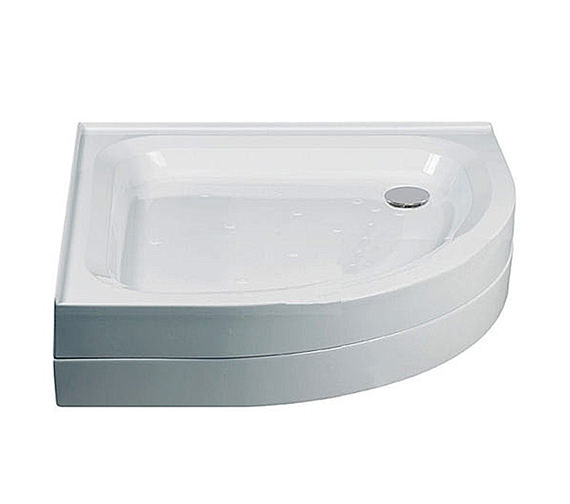 Just Trays JTMerlin 2 Upstand Quadrant Shower Tray 900 x 900mm