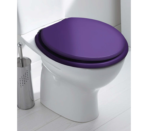 Croydex Purple Coloured Toilet Seat WL522261
