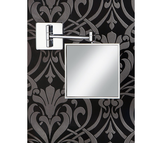 HIB Tori Square Magnifying Bathroom Mirror 24400