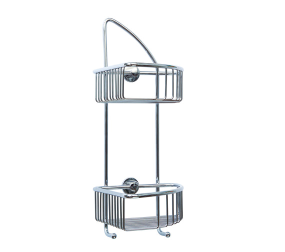 Red Dot Coorb Double Tier Corner Shower Caddy CO210
