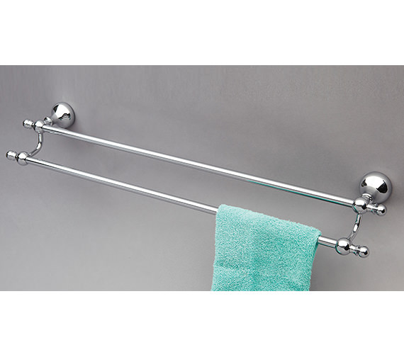 Phoenix Traditional Double Towel Rail 635 x 75mm TAC008