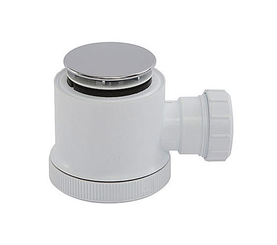 Just Tray JTFLOW 50mm Shower Waste Chrome Plated