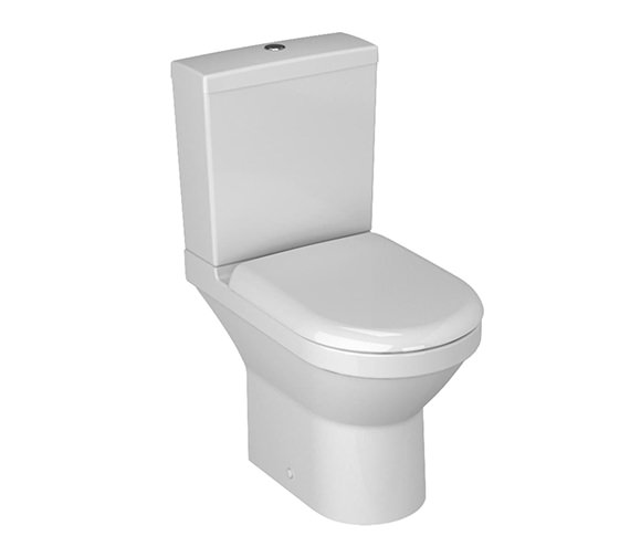 VitrA S50 Compact Close Coupled Open Back WC Pan And Cistern
