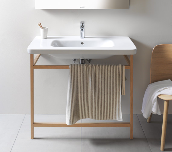 Duravit DuraStyle 590mm ACC Towel Rail With 650mm Basin DS9891