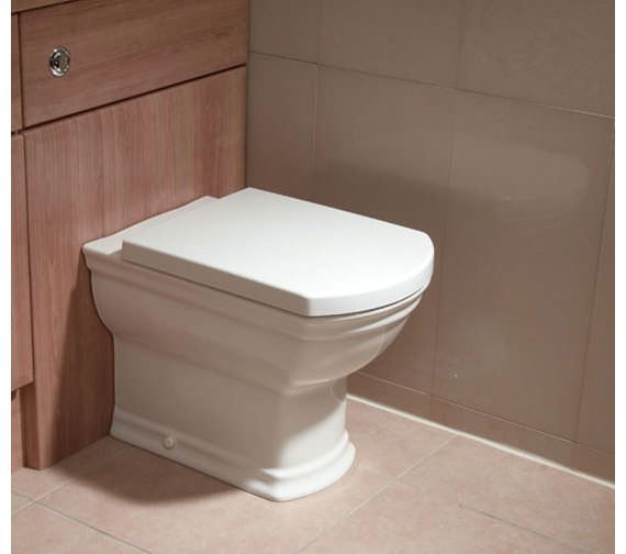 VitrA Serenada White 560mm Back-To-Wall WC Pan