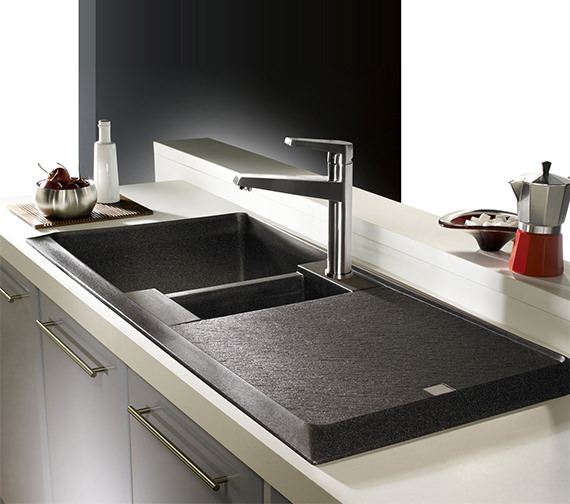 Astracast Contour 1.5 Bowl Composite ROK TEX Inset Sink And Accessories