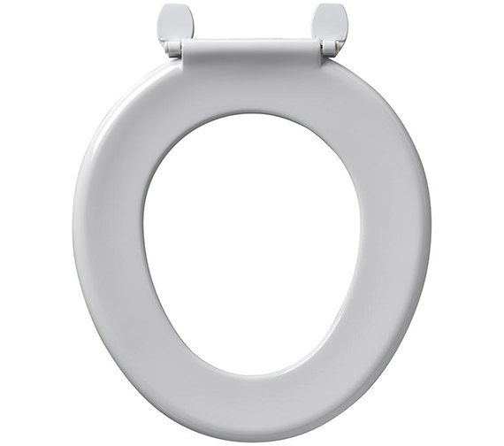 Armitage Shanks Bakasan Top-Quality Toilet Seat Only With Rod And Plastic Hinges White