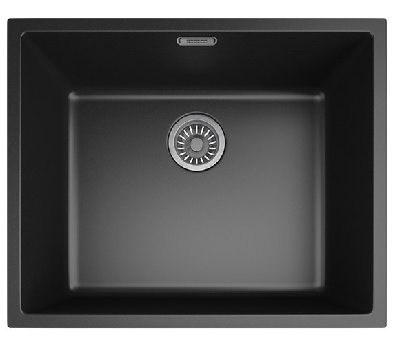 Franke Sirius SID 110 50 Tectonite Carbon Black 1.0 Bowl Undermount ...