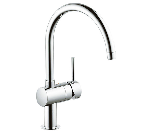 Grohe Minta Half Inch Chrome Sink Mixer Tap - 32917000