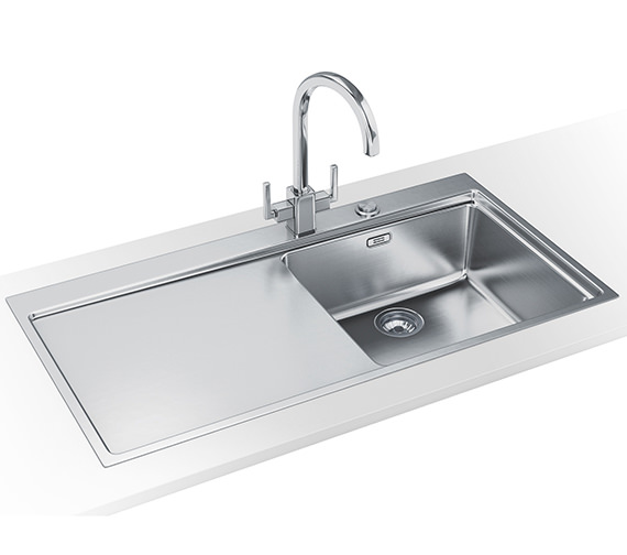 Franke Mythos MMX 211 SlimTop 1.0 Bowl Stainless Steel Inset Sink