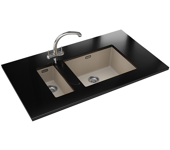 Franke Sirius PP SID 110 16 + SID 110 50 Tectonite Coffee Sink And Tap ...