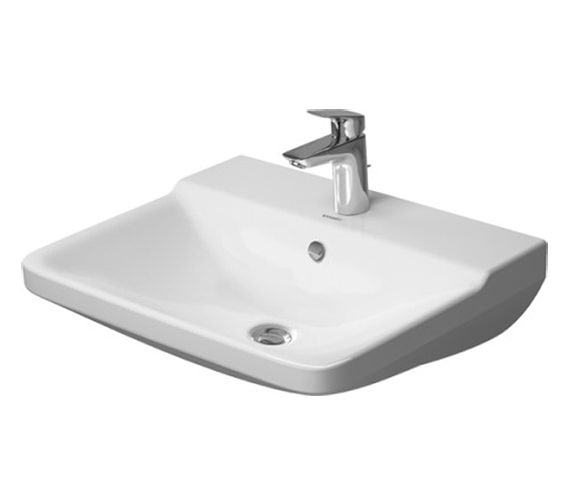 Duravit P3 Comforts 550mm 1 Taphole Washbasin - 600mm And 650mm ...