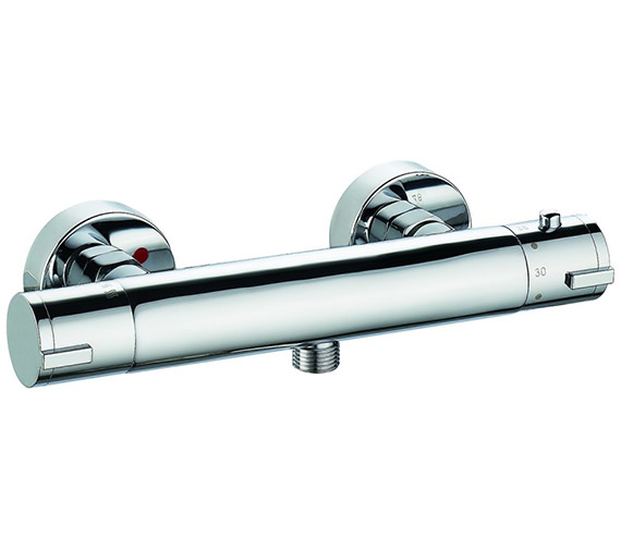 IMEX Arco Exposed Thermostatic Bar Shower Valve