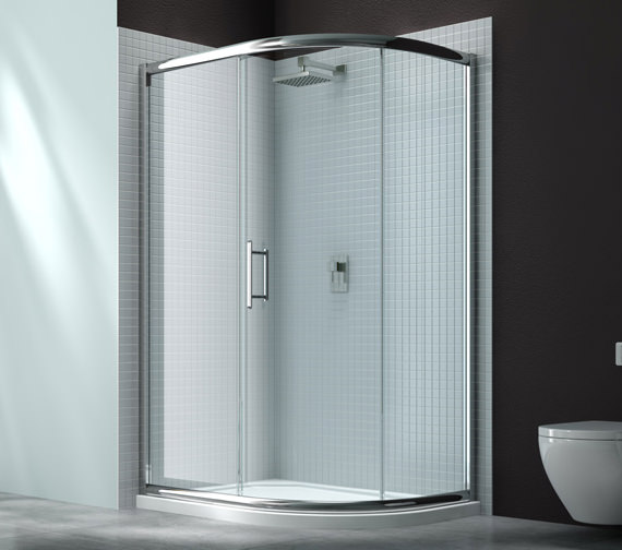 Merlyn 6 Series 1 Door Offset Quadrant With MStone Tray 1200 x 900mm