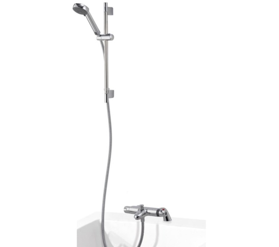 Aqualisa Midas 100 Thermostatic Bath Shower Mixer Tap With Kit MD100BSM