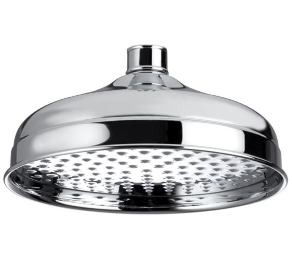 Bristan Traditional 200mm Round Fixed Shower Head Chrome FH TDRD02 C