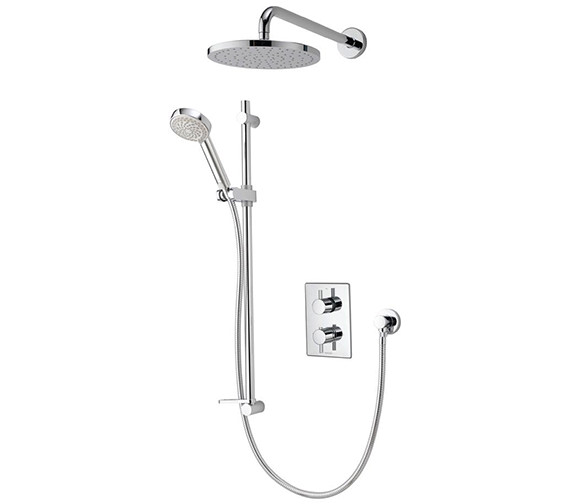 Aqualisa Dream DCV Concealed Thermostatic Shower Slide Rail Kit And