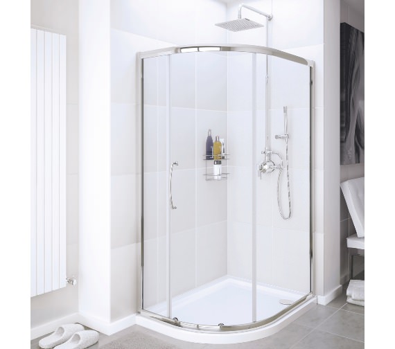 Lakes Classic Single Door Offset Quadrant Shower Enclosure