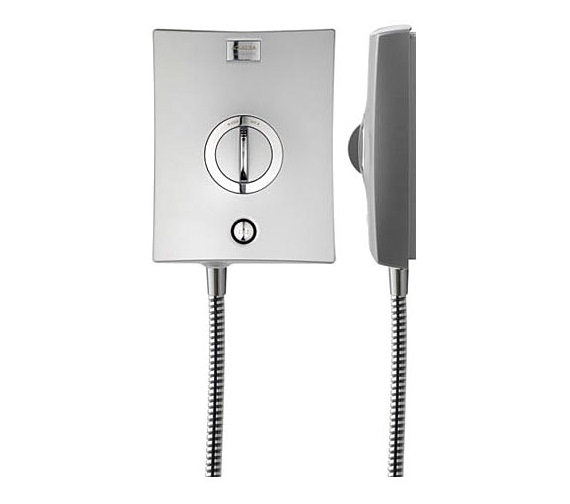 Aqualisa Quartz Chrome Electric Shower 10.5kW QZE10501 White