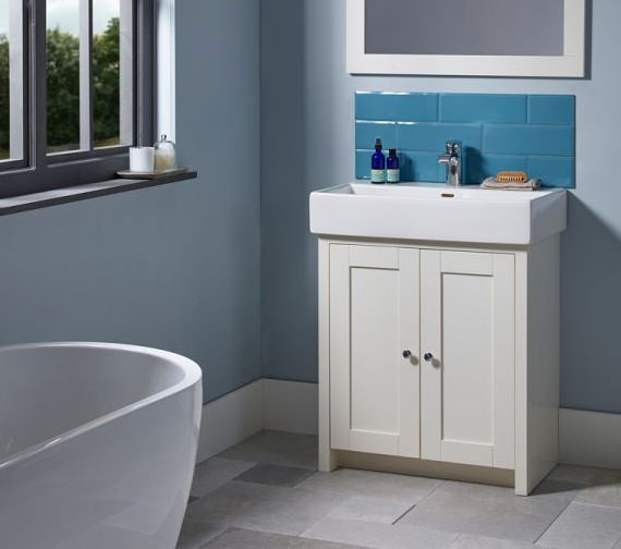 Tavistock Lansdown 550mm Freestanding Vanity Unit - LAN550B.LW