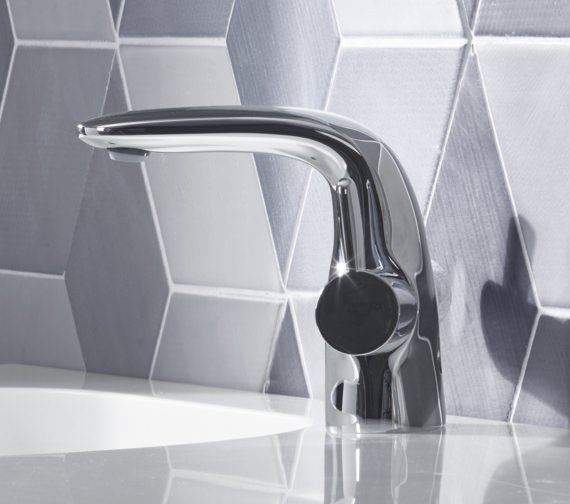 Roper Rhodes Verse Basin Mixer Tap Chrome With Click Waste