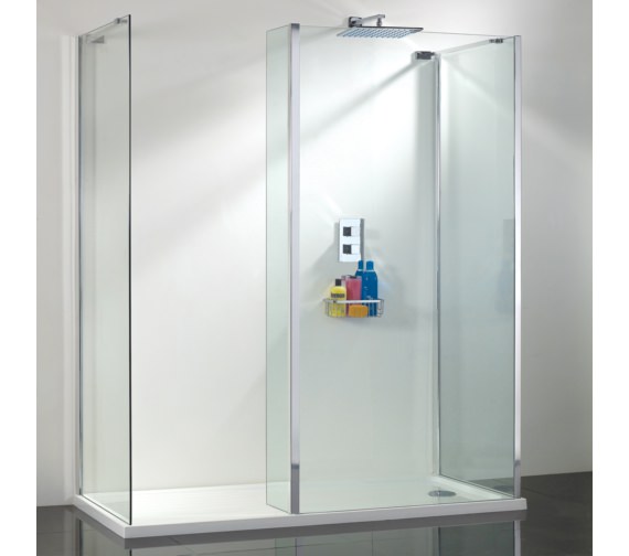 Phoenix Vision Single Wall Shower Enclosure 1400mm Pack 6 SEV006