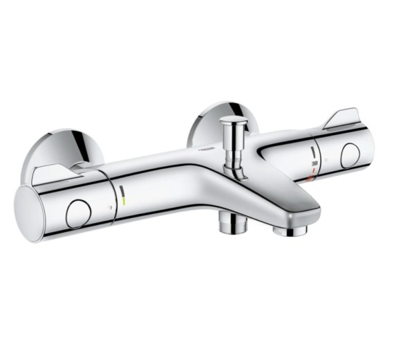 Grohe Grohtherm 800 Thermostatic Chrome Bath Shower Mixer Tap