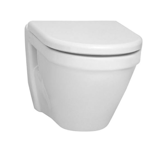 VitrA S50 Wall Hung WC Pan With Soft Close Toilet Seat VITS50WHSC