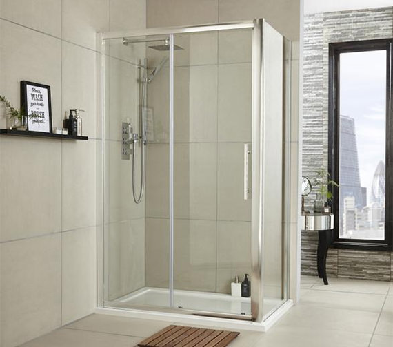 Lauren Apex 1000 x 1900mm Sliding Shower Door | M1000SS-E8