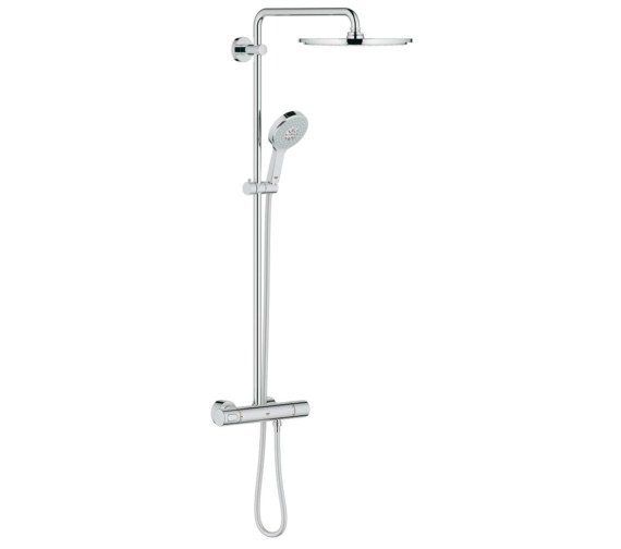 Grohe Rainshower 310mm Chrome Shower System With Thermostat