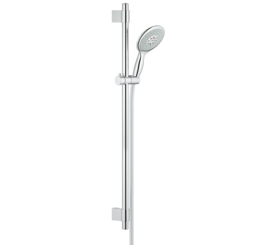 Grohe Power And Soul 900mm Chrome Slide Rail Kit With 4 Spray Pattern Handset
