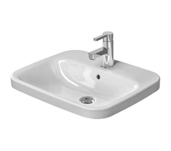 Duravit Durastyle 560 x 455mm 1 Tap Hole Counter Top Vanity Basin