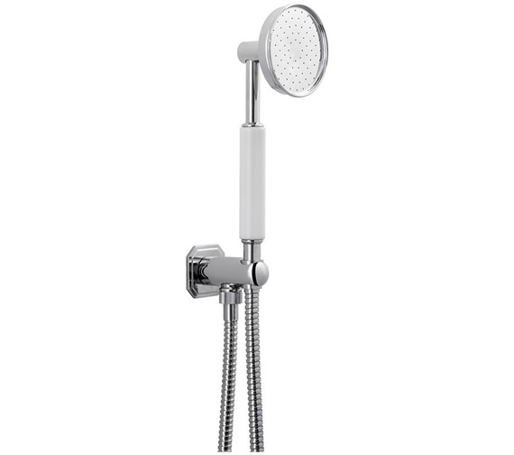 Crosswater Waldorf Shower Handset Wall Outlet And Hose - WF964C_C