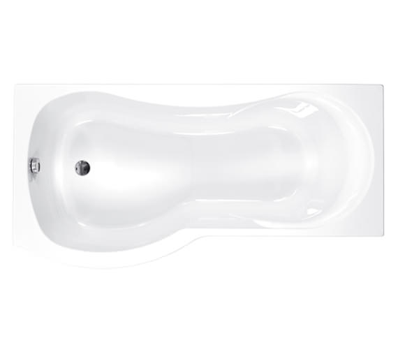 Carron Arc 5mm Acrylic White Shower Bath 1700 x 700-850mm