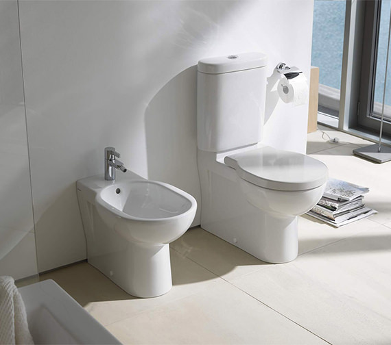 Duravit Bathroom Foster 660mm Close Coupled Toilet With Cistern ...