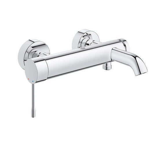 Grohe Essence New Wall Mounted Single Lever Chrome Bath Shower Mixer Tap