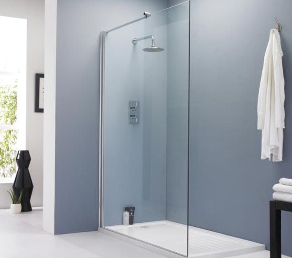 Hudson Reed 1200 x 1950mm WalkIn Wetroom Shower Screen WRSB1200