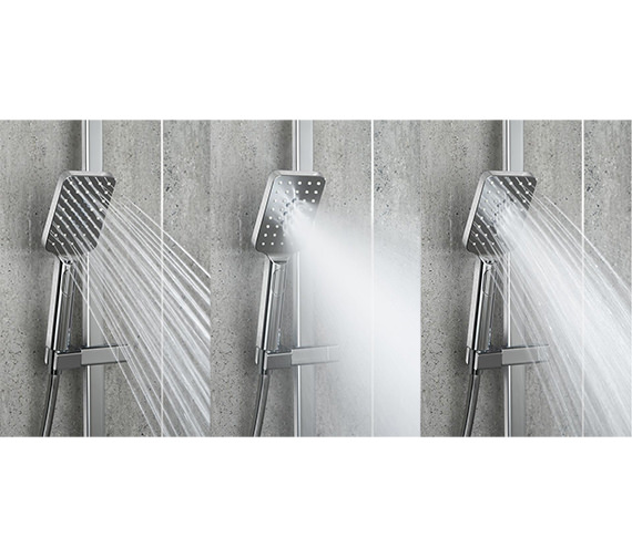 Vado Phase Chrome Thermostatic Shower Column PHA149RRKCP