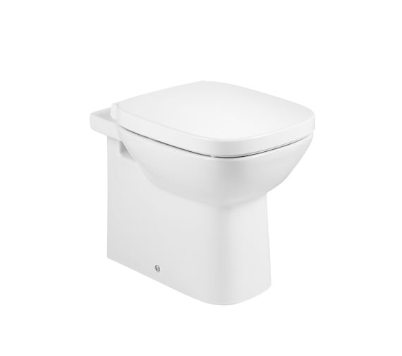 Roca Debba White Floorstanding Back To Wall WC Pan With Dual Outlet