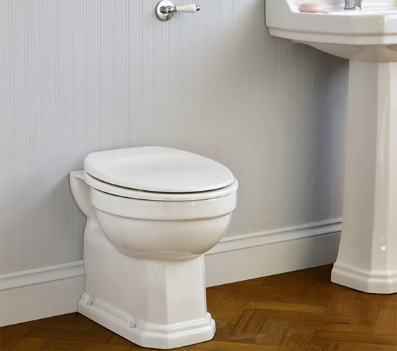 Ideal Standard Waverly White Back-To-Wall WC Pan 500mm