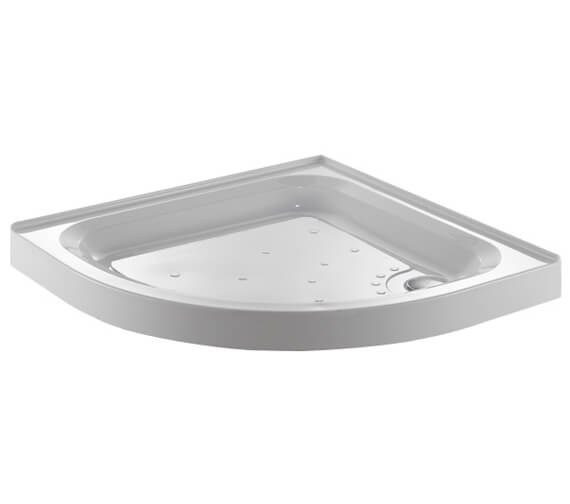 Just Trays JTUltracast 2 Up-stand Quadrant Tray