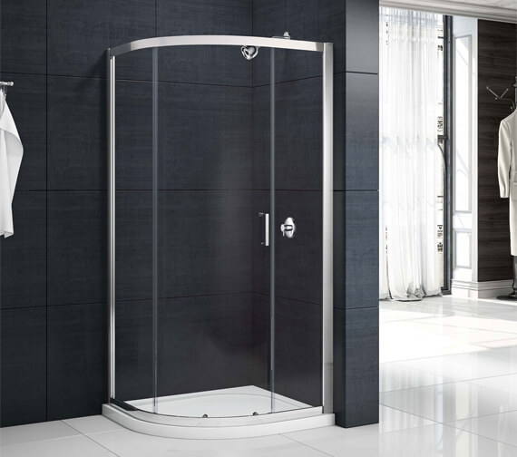 Merlyn Mbox 1 Door Quadrant 1900mm Height Shower Enclosure - Mb1q800