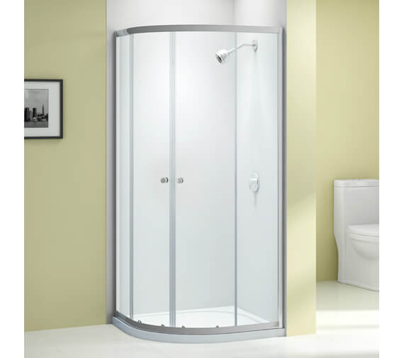 Merlyn Ionic Source 2 Door Quadrant Shower Enclosure 1850mm Height