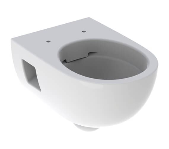 Geberit Smyle 360 x 530mm Wall-Hung Rimless Premium White Toilet